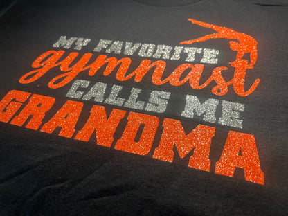 My Favorite Gymnast Calls Me Grandma shirt