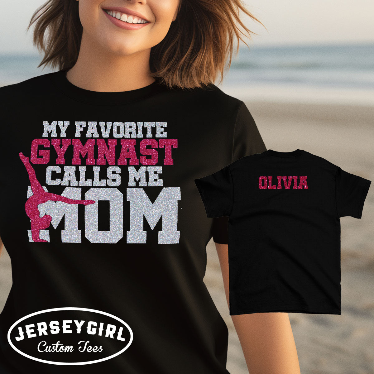 My Favorite Gymnast Calls Me Mom shirt