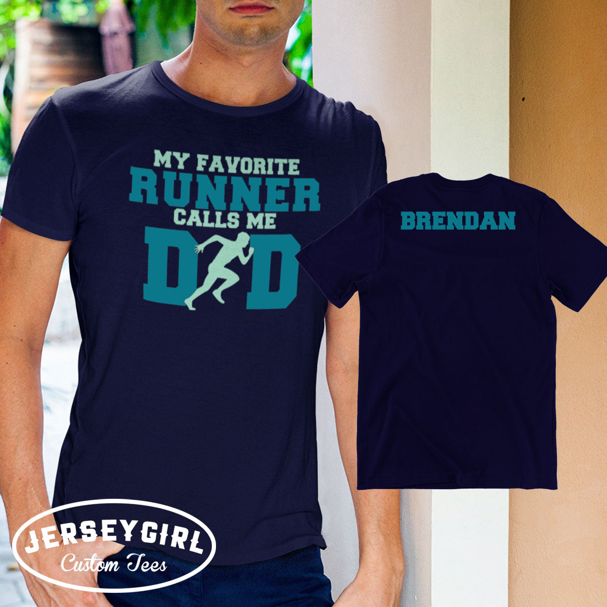 My Favorite Runner Calls Me Dad shirt