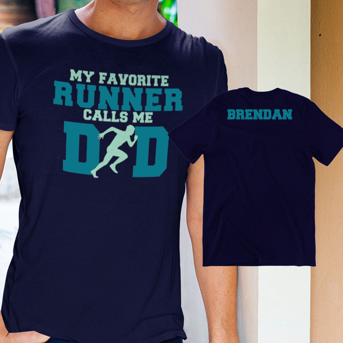 My Favorite Runner Calls Me Dad shirt