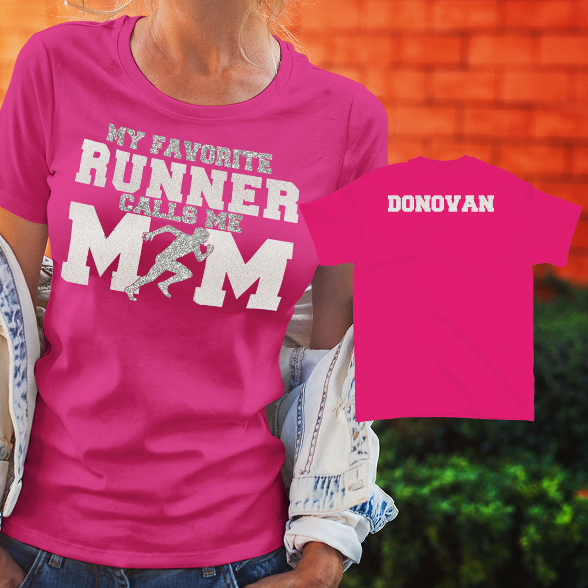 My Favorite Runner Calls Me Mom Shirt (Boy)