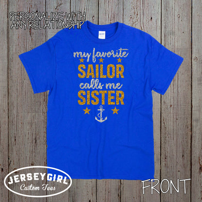 My Favorite Sailor Calls Me Mom shirt