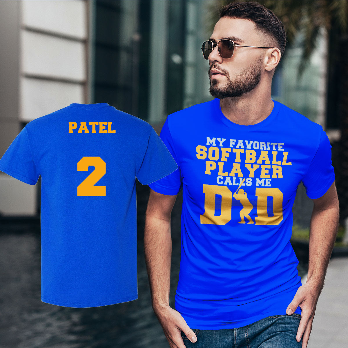 My Favorite Softball Player Calls Me Dad Shirt