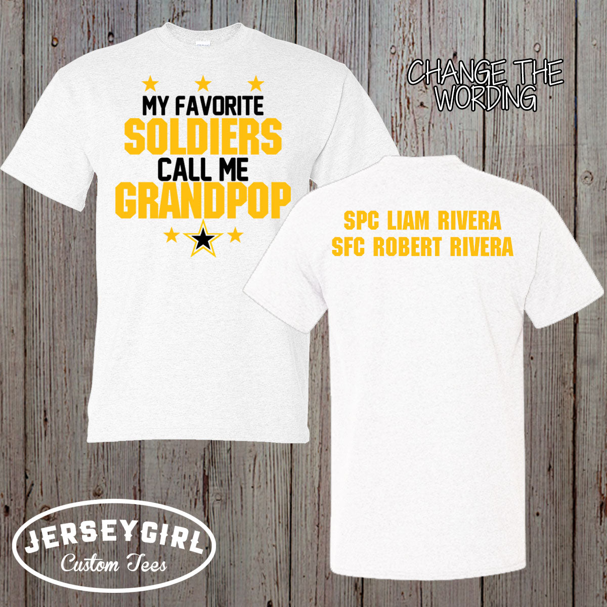 Custom My Favorite Soldier Calls Me Dad shirt