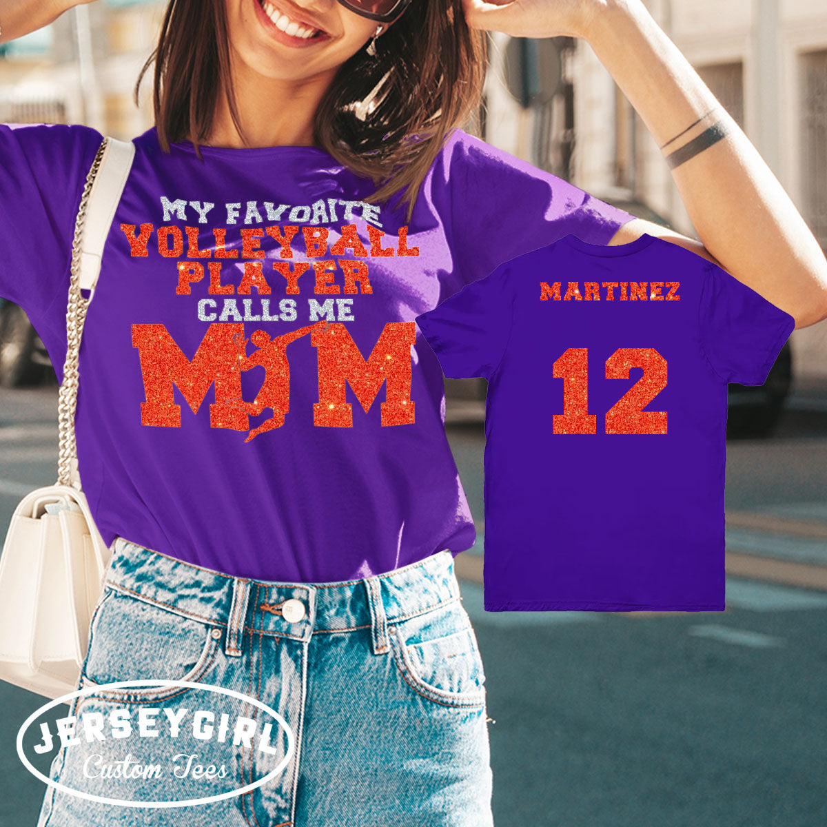 My Favorite Volleyball Player Calls Me Mom shirt