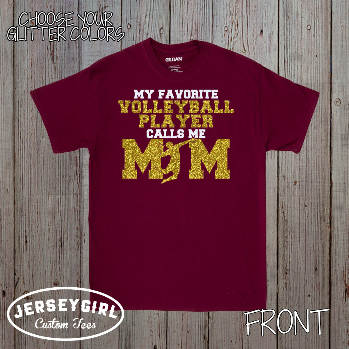 My Favorite Volleyball Player Calls Me Mom shirt