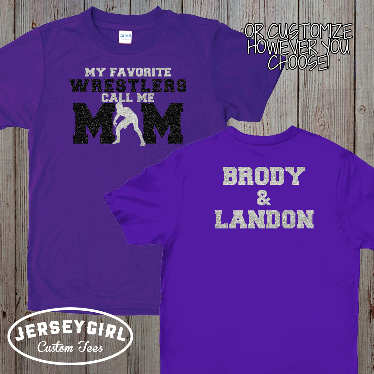 My Favorite Wrestler Calls Me Mom Shirt