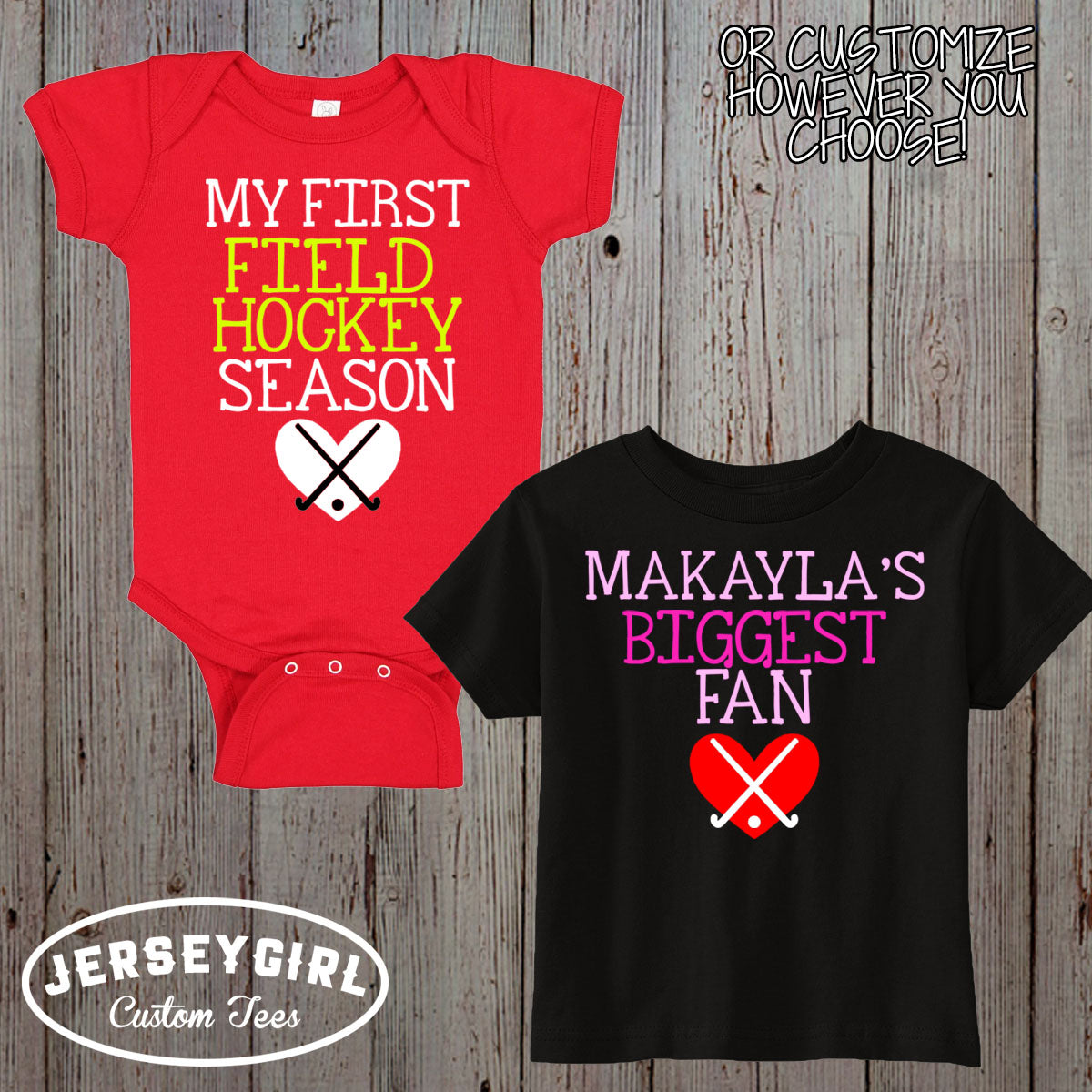 My First Field Hockey Season baby bodysuit