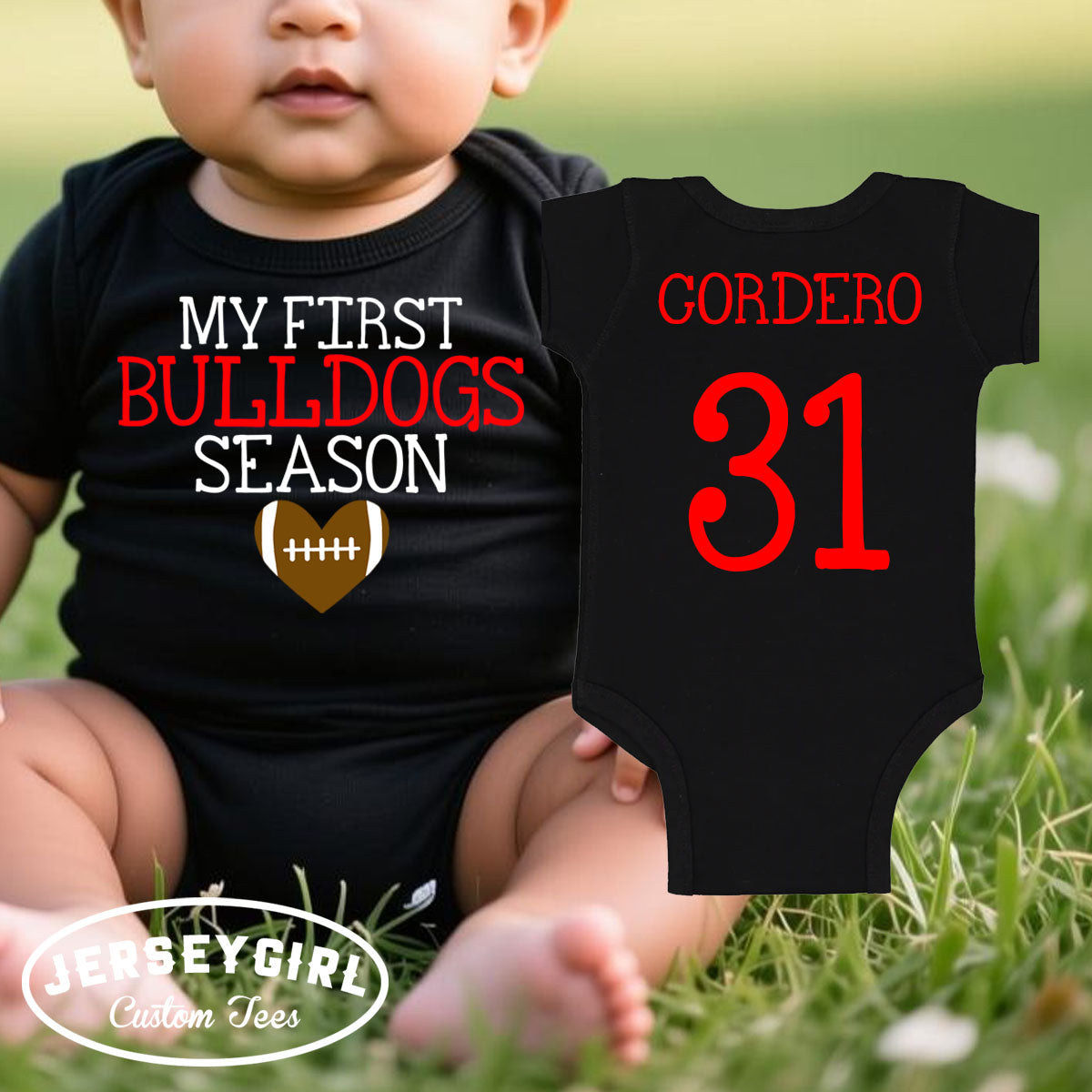 my first football season bodysuit