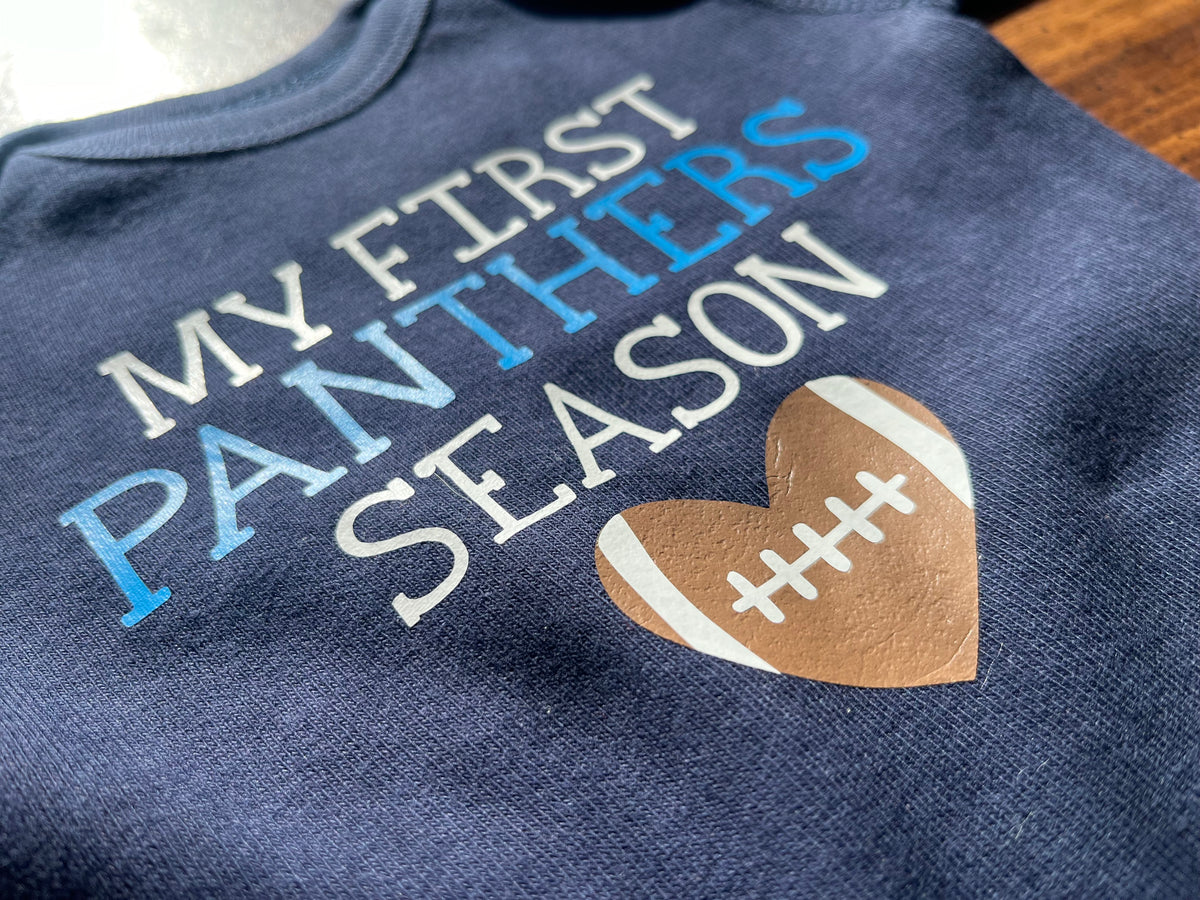 My First Football Season onesie 