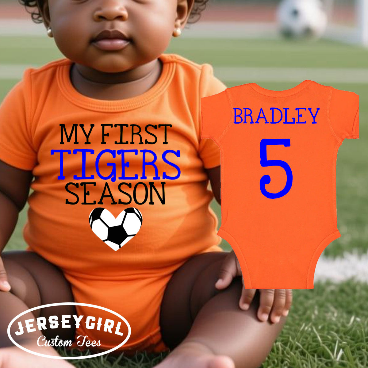 My First Soccer Season bodysuit