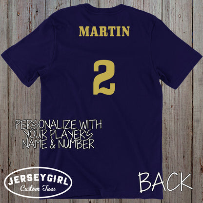 my heart is on that court volleyball shirt