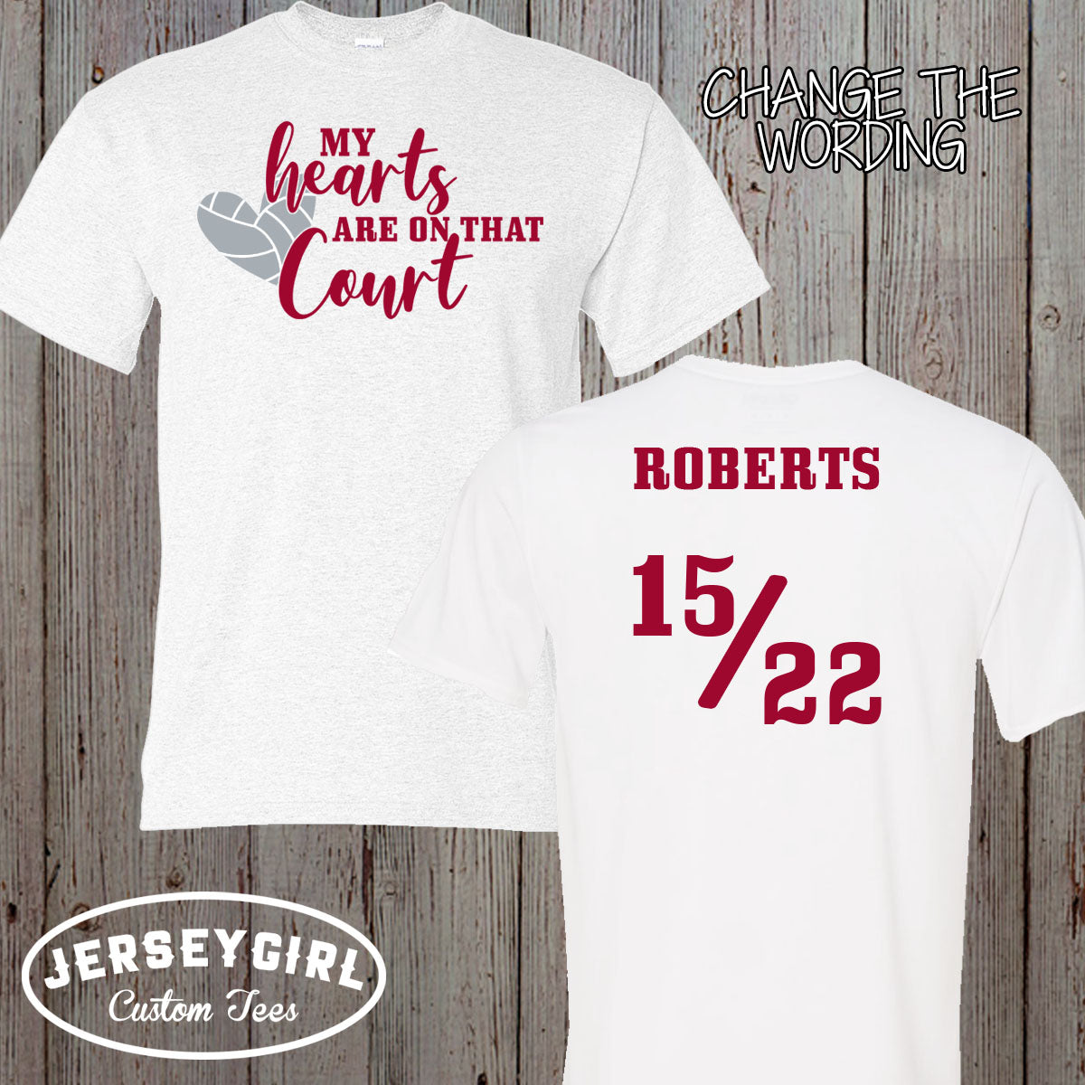 my heart is on that court volleyball shirt