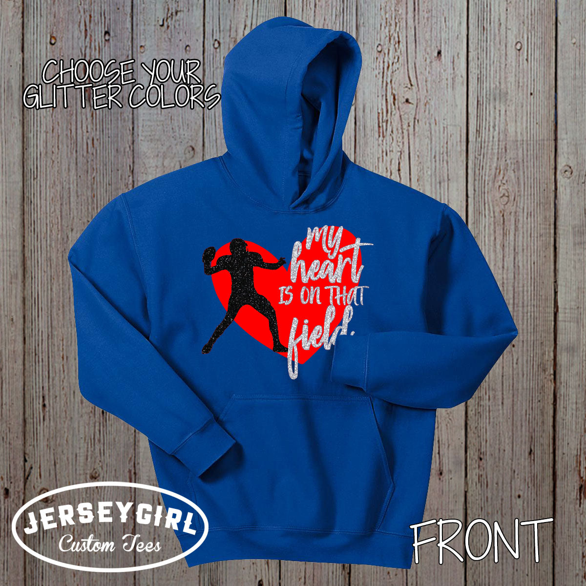 I Know I Play Like a Girl Try to Keep Up football hoodie