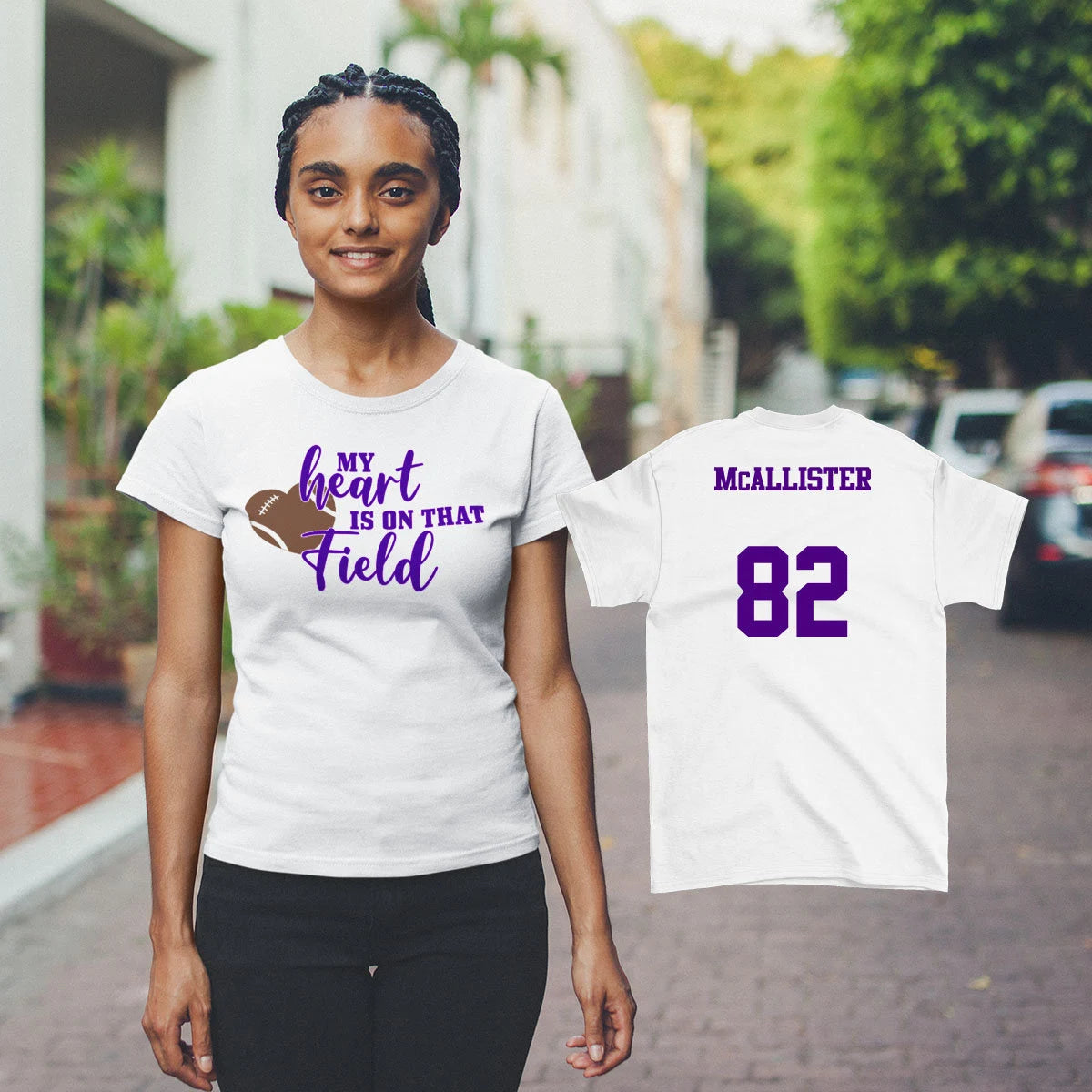 my heart is on that field football shirt