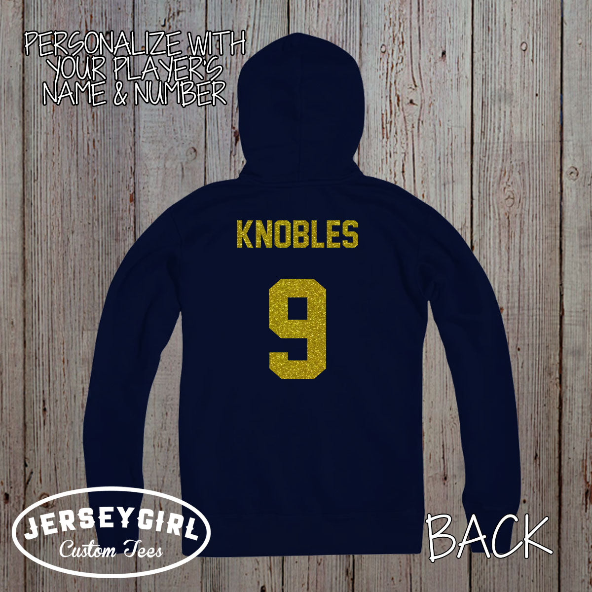 My Heart is on That Field soccer hoodie