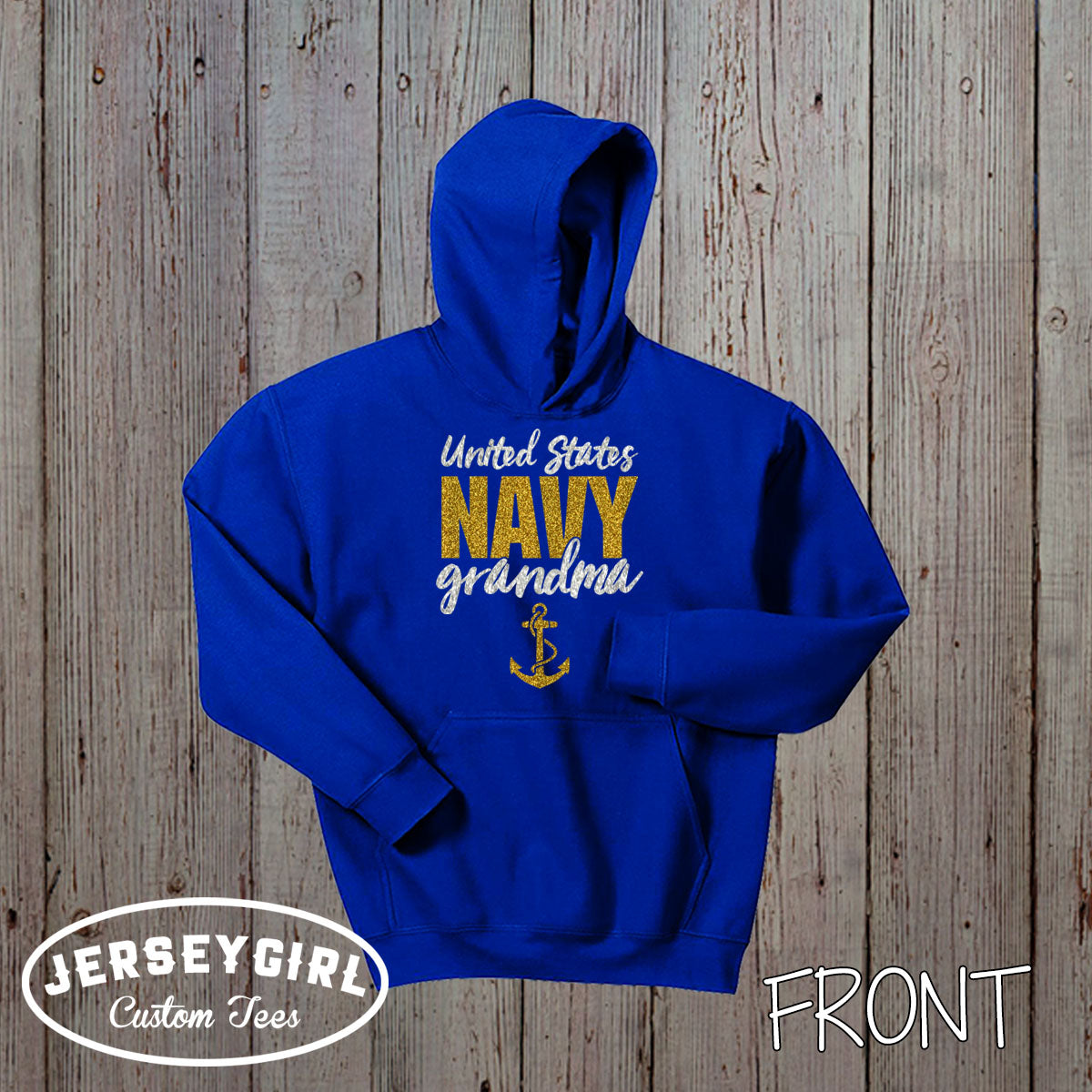 Custom Navy Grandma Sweatshirt