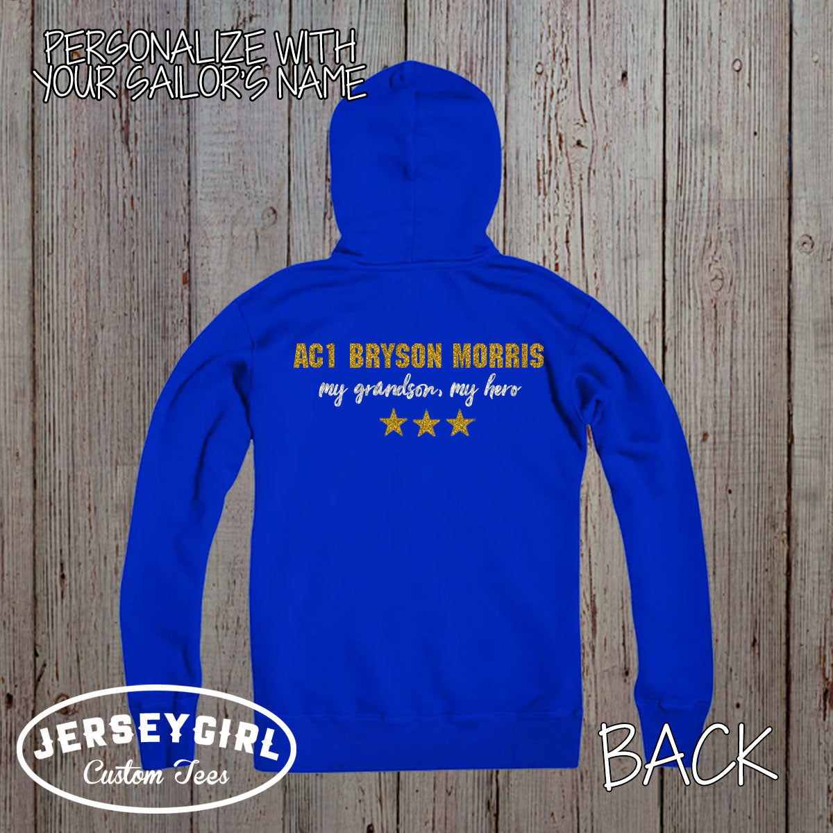 Custom Navy Grandma Sweatshirt