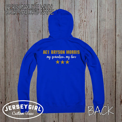 Custom Navy Grandma Sweatshirt