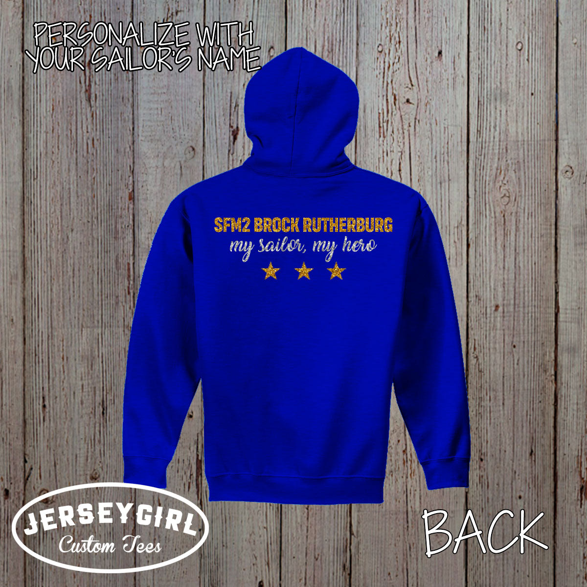 personalized Navy wife sweatshirt