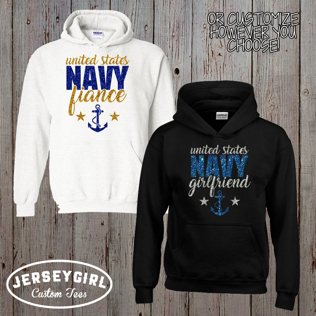 personalized Navy wife sweatshirt