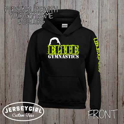 personalized boys' gymnastics hoodie