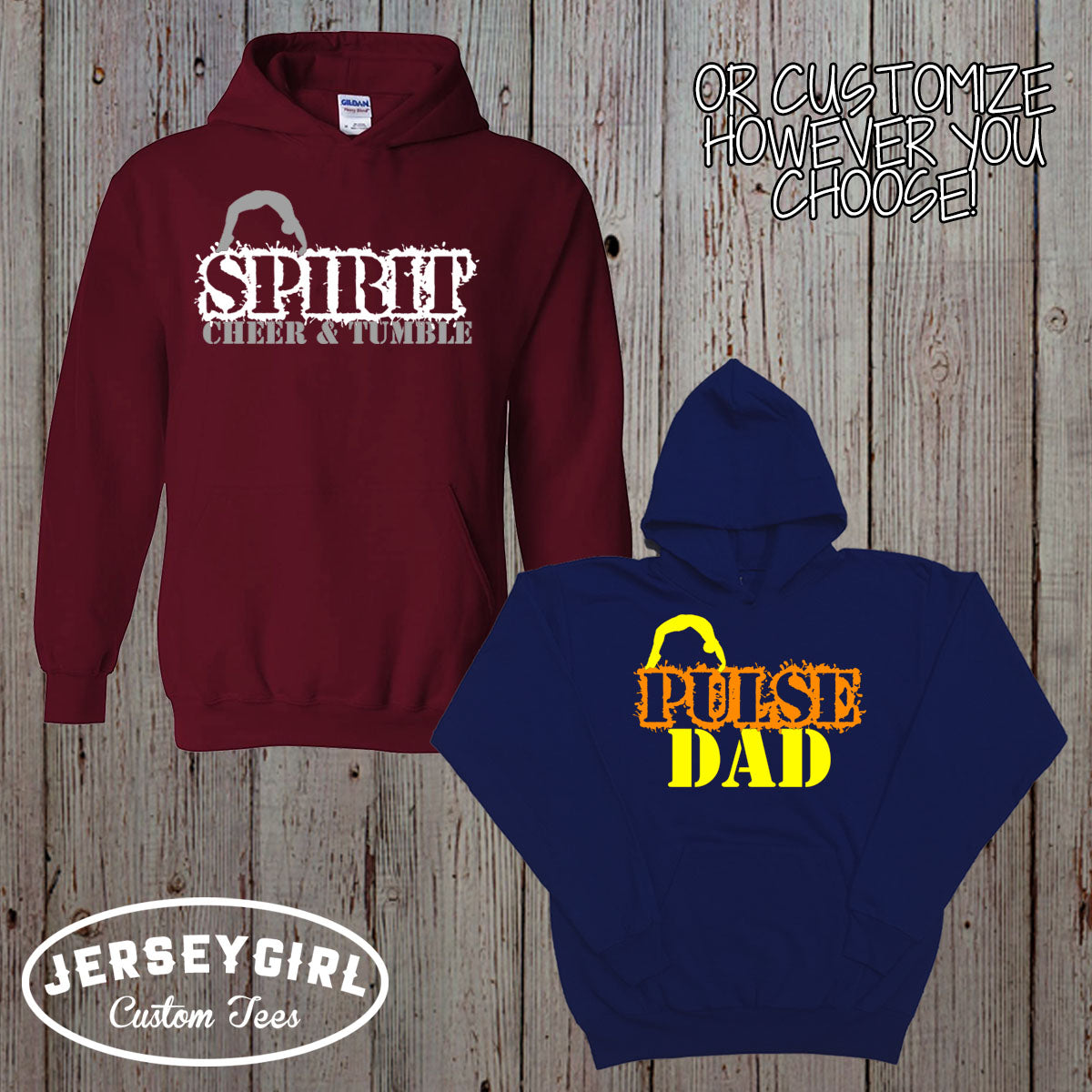 personalized boys' gymnastics hoodie