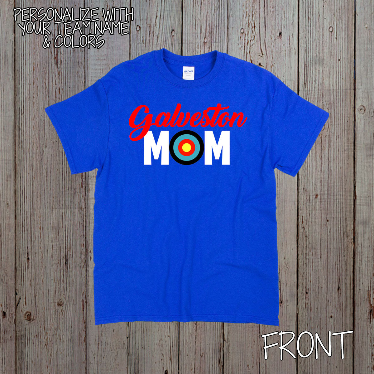 personalized archery mom t-shirt