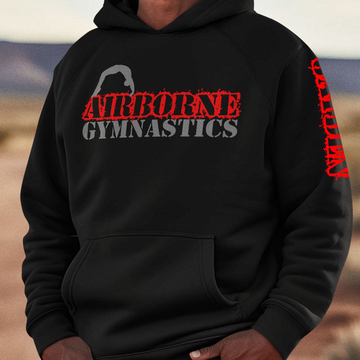 personalized boys' gymnastics hoodie