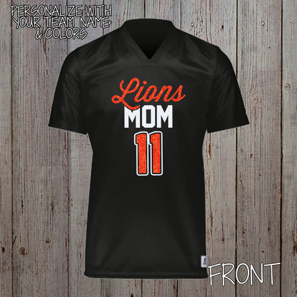 personalized football mom jersey