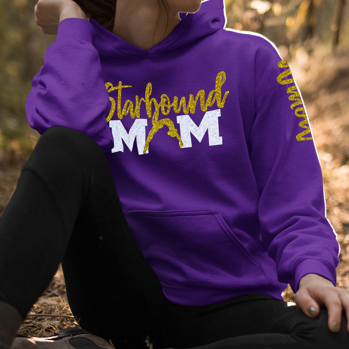 personalized gymnastics mom sweatshirt