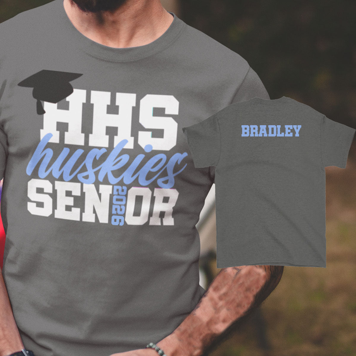 personalized high school senior shirt