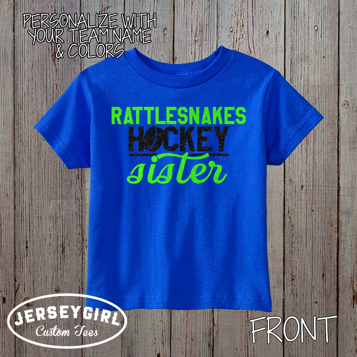 personalized hockey sister shirt