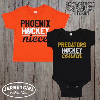personalized hockey sister shirt