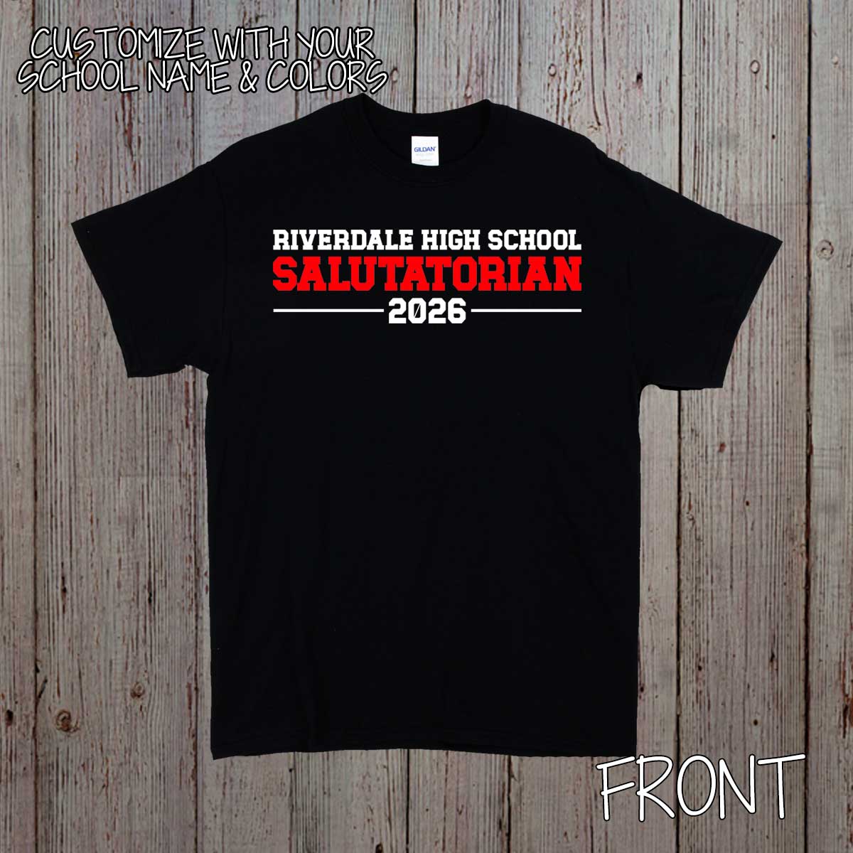 personalized salutatorian shirt