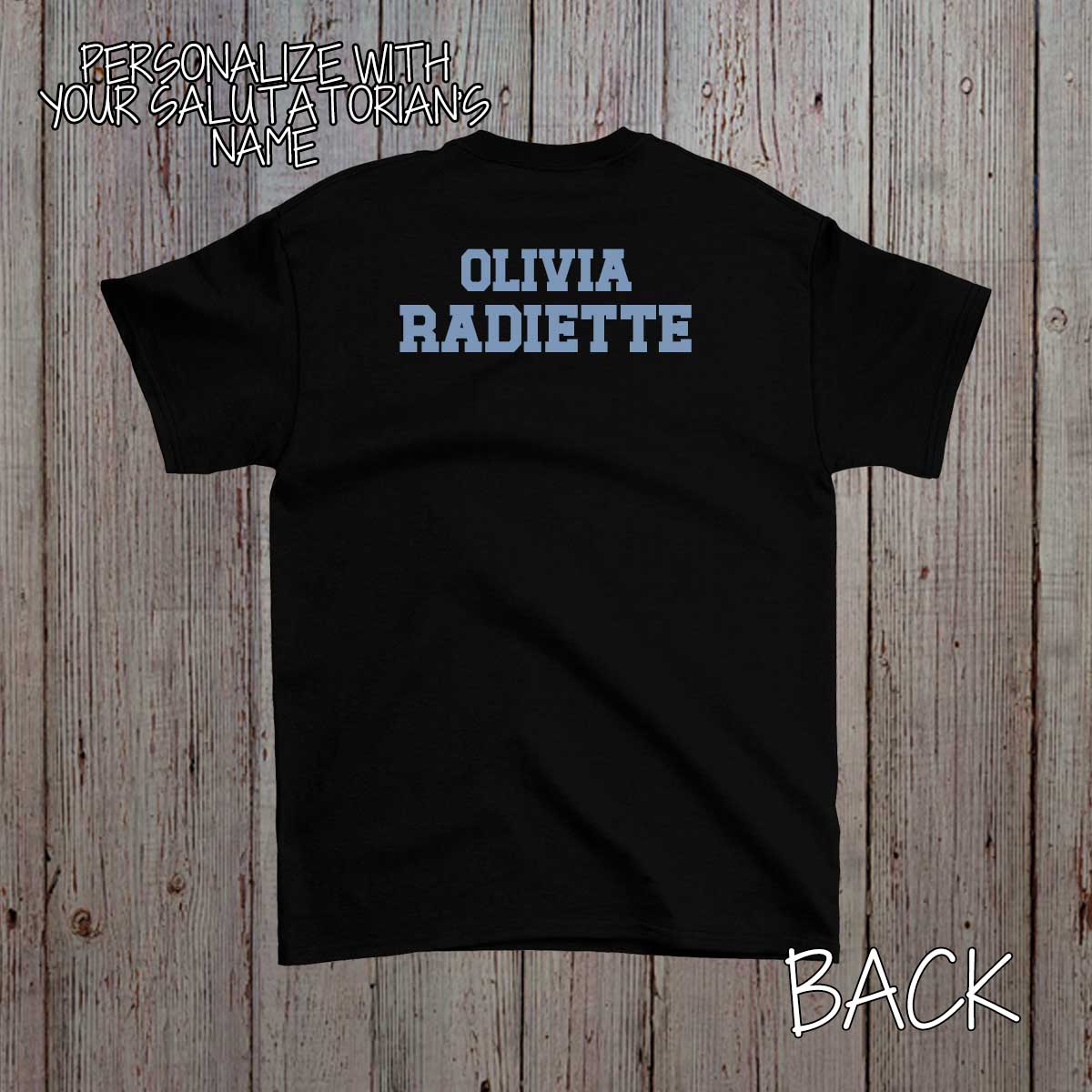 personalized salutatorian shirt