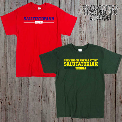 personalized salutatorian shirt