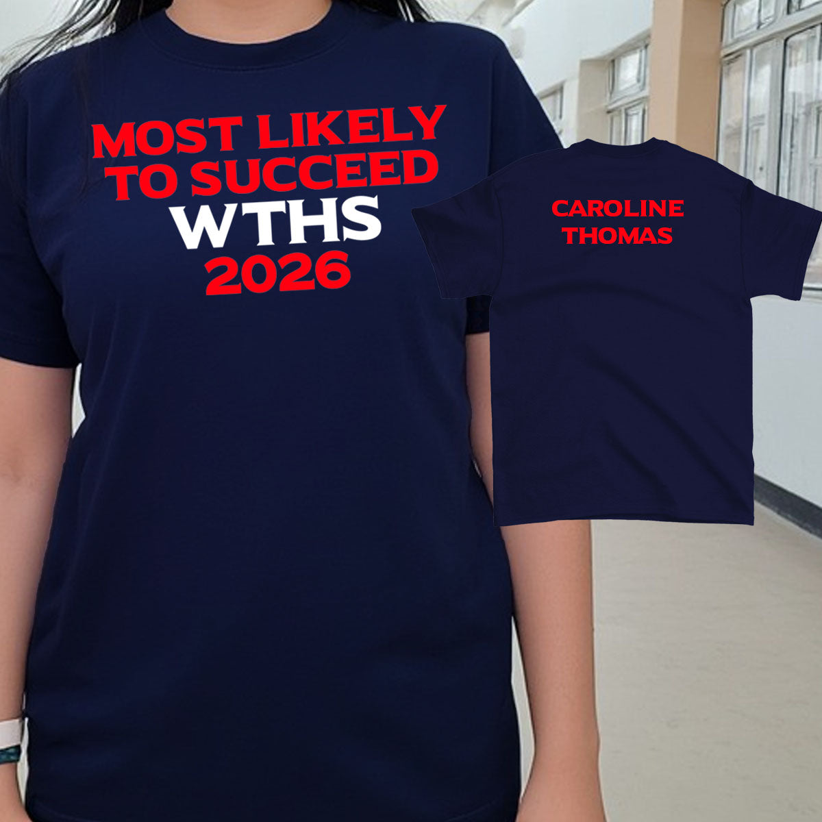 personalized senior superlative shirt