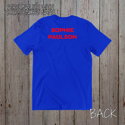personalized senior superlative shirt