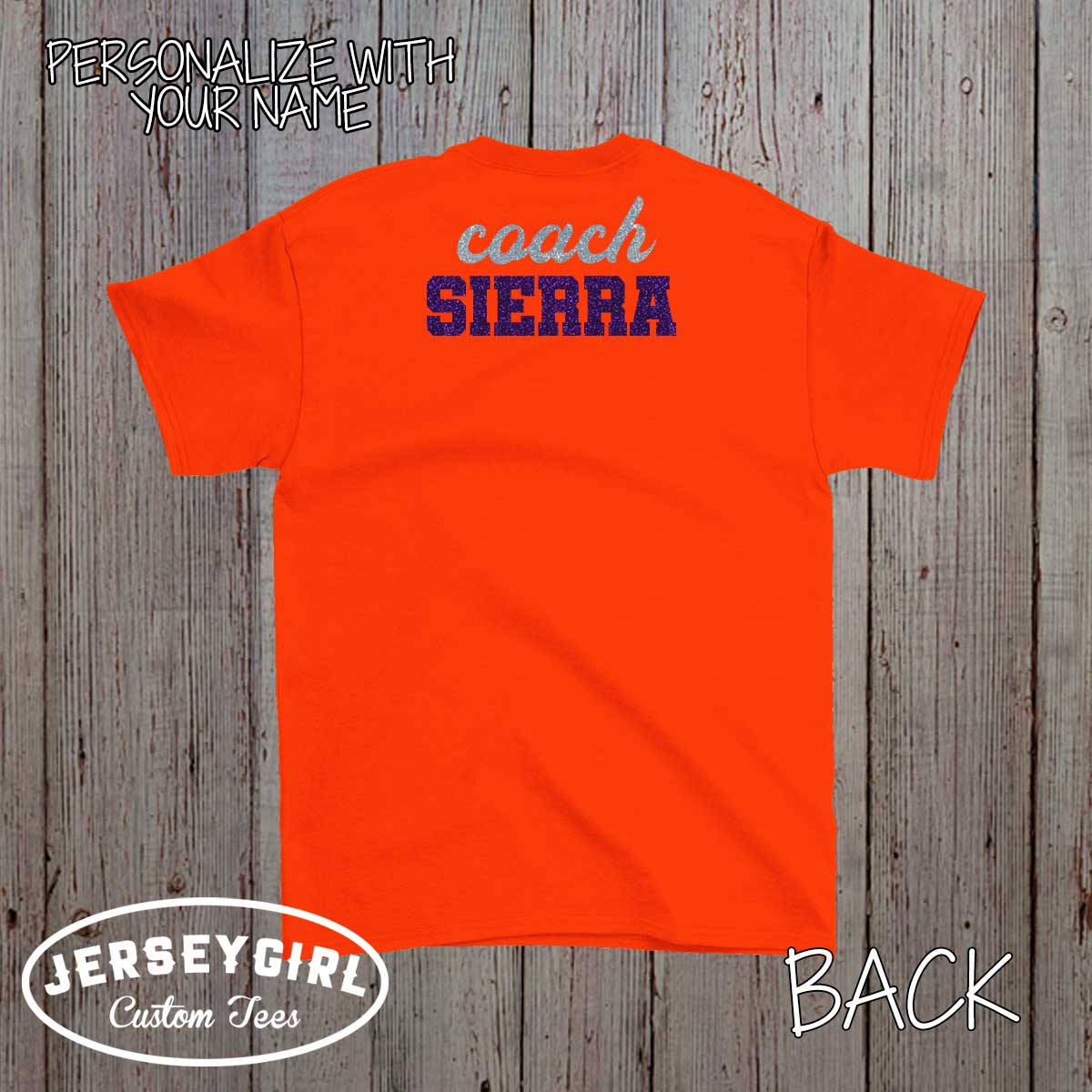 custom softball coach shirt with name