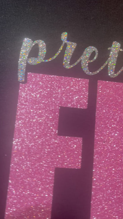 Pretty Little Flyer Shirt | personalized cheer flyer t-shirt