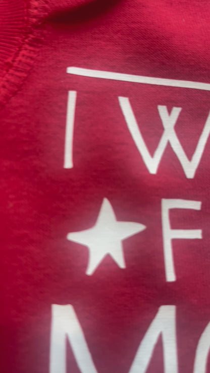 Custom I Wear Red for My Daddy RED Friday Baby Bodysuit / Toddler Shirt