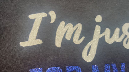 I'm Just Here for My Flipping Daughter Shirt