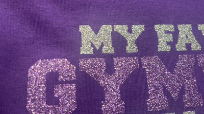 Personalized My Favorite Gymnast Calls Me Mom Shirt