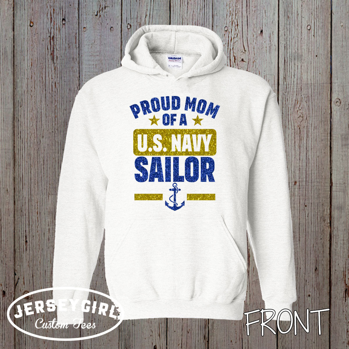 Proud Mom of a US Sailor sweatshirt