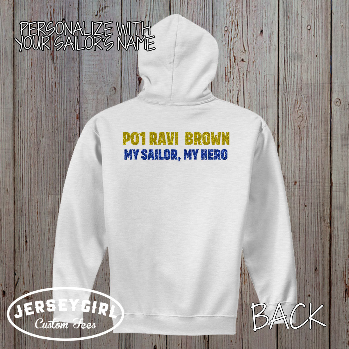 Proud Mom of a US Sailor sweatshirt