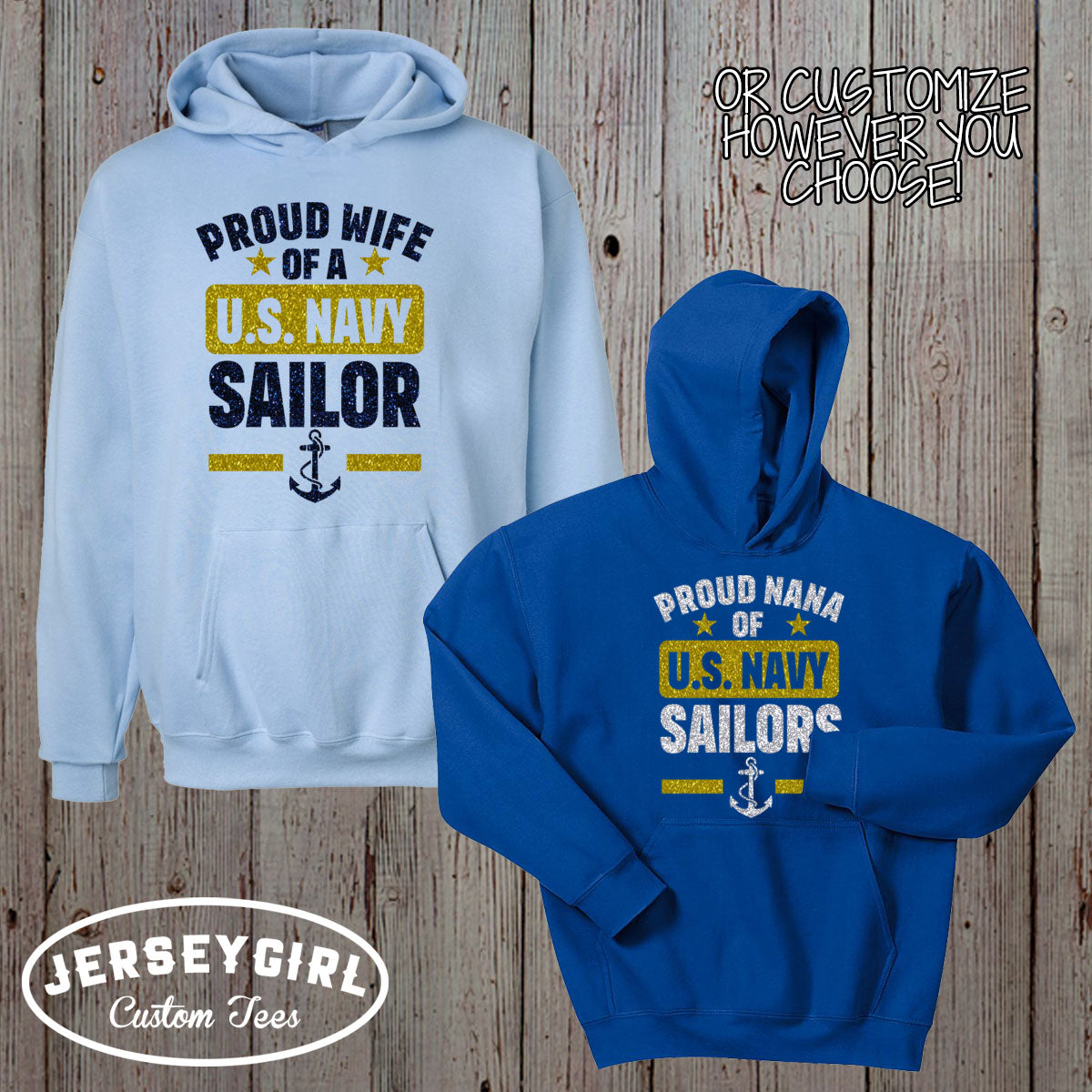 Proud Mom of a US Sailor sweatshirt