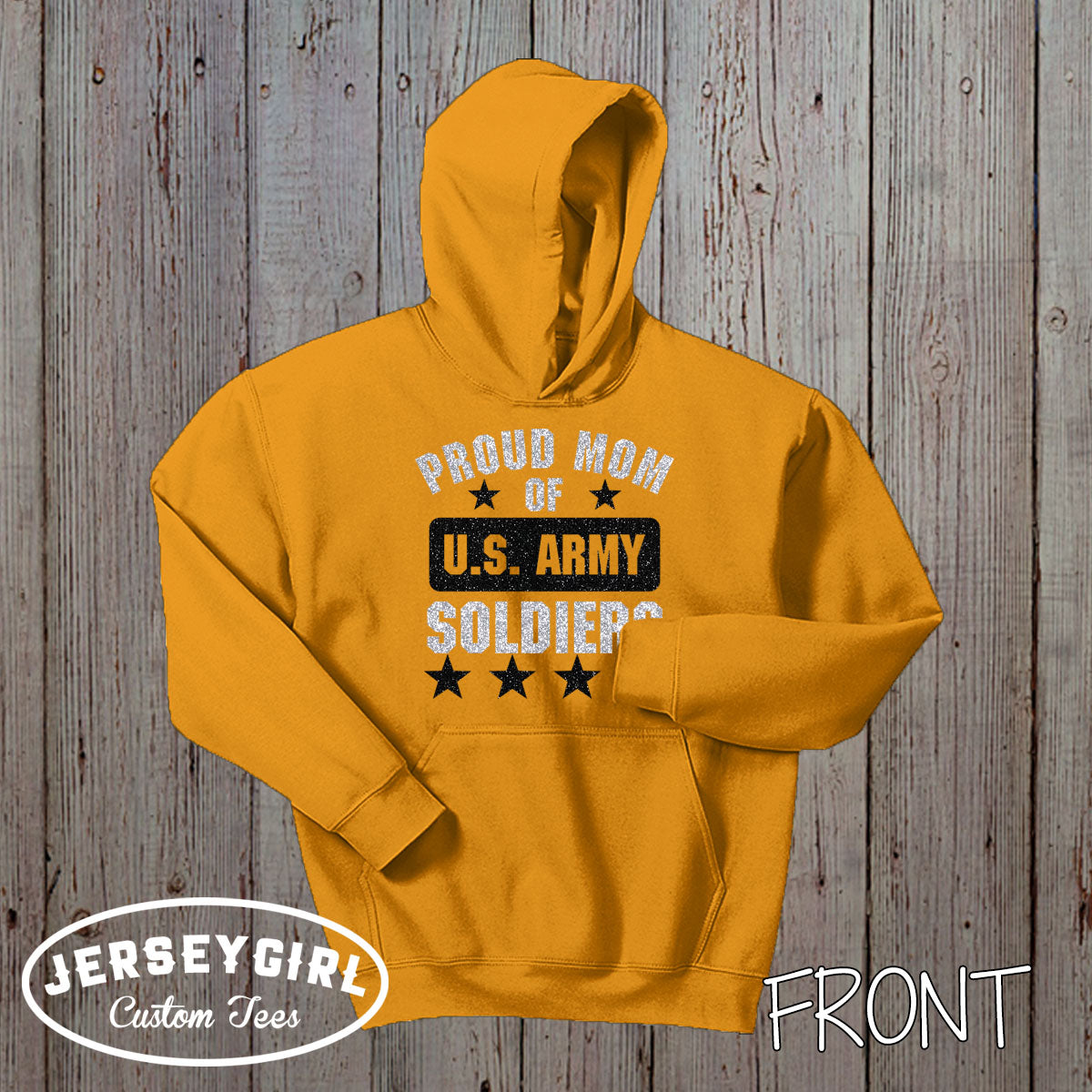 Proud Mom of a US Soldier sweatshirt
