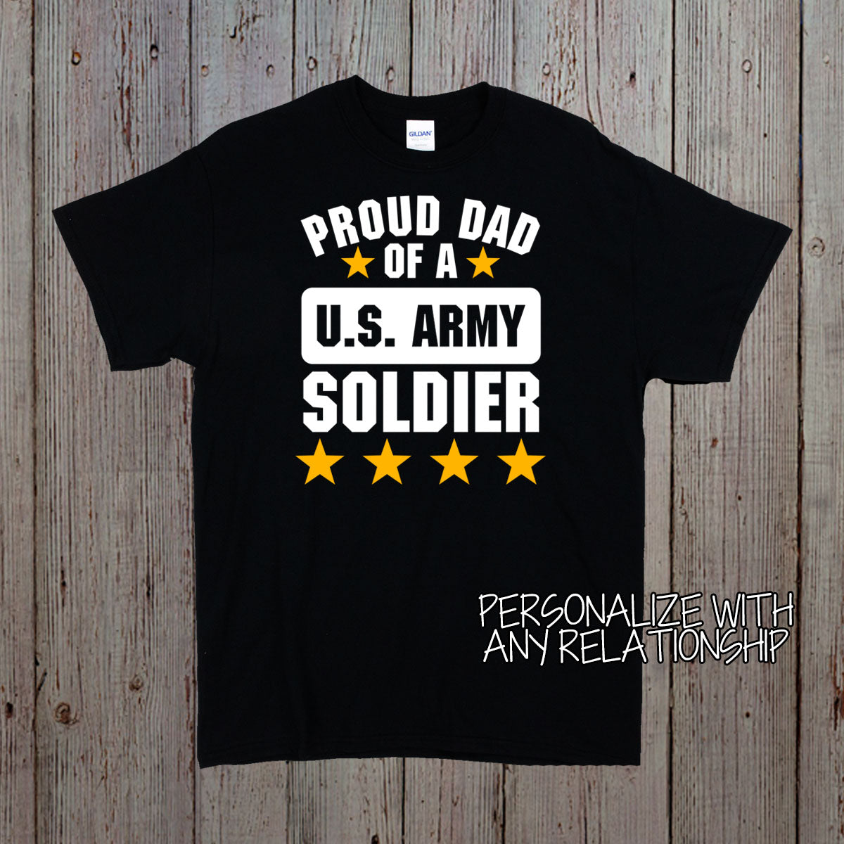 Proud Mom of a US Army Soldier shirt