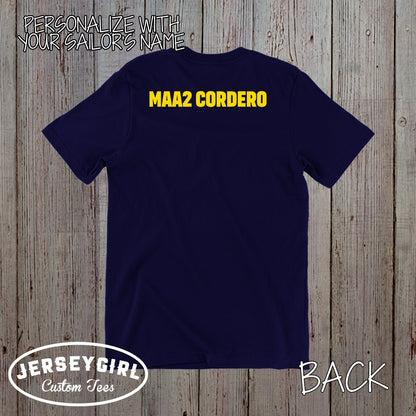 proud mom of a US Navy sailor shirt